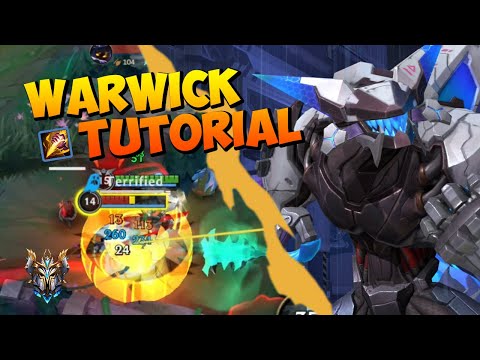 WILD RIFT WARWICK JUNGLE - ONE SHOT MASTERCLASS TUTORIAL