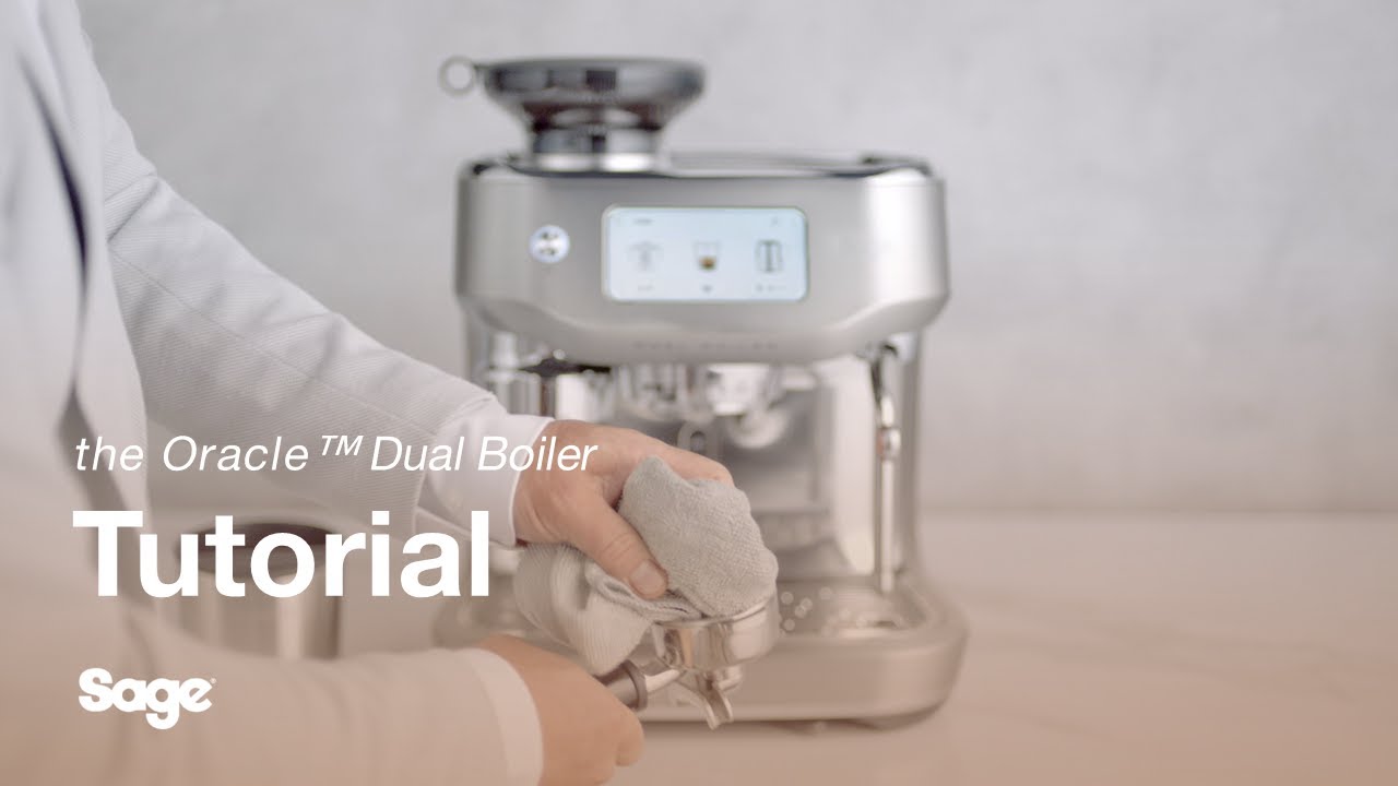 Breville coffee guide tutorial - General Cleaning and Maintenance