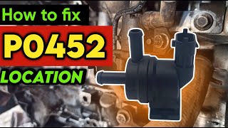 P0452 | p0452 fuel tank pressure sensor circuit low voltage | code p0452 | p0452 obd2
