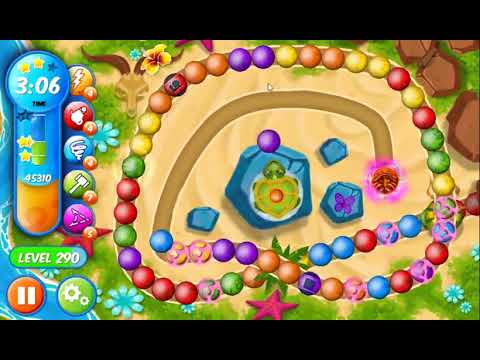 Marble Woka Woka Level 290 - NO BOOSTERS 🐢 | SKILLGAMING ✔️