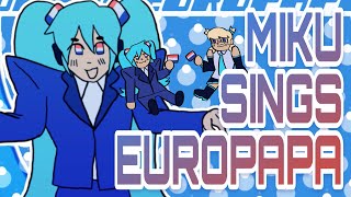 Cover art for Hatsune Miku / Europapa cover