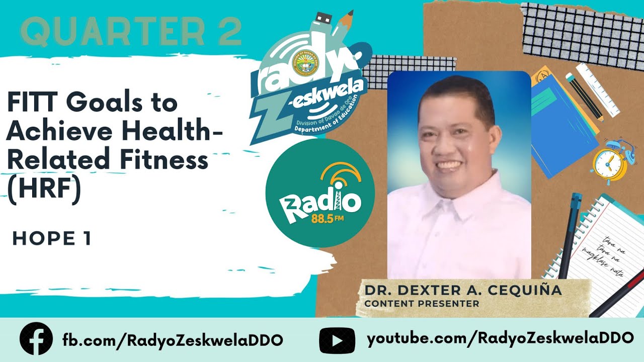HEALTH-OPTIMIZING PHYSICAL EDUCATION (HOPE 1) - FITT Goals to Achieve Health-Related Fitness (HRF)