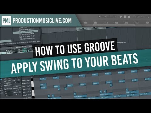Groove Pool Tutorial Ableton Live 10 - Techno/Tech House