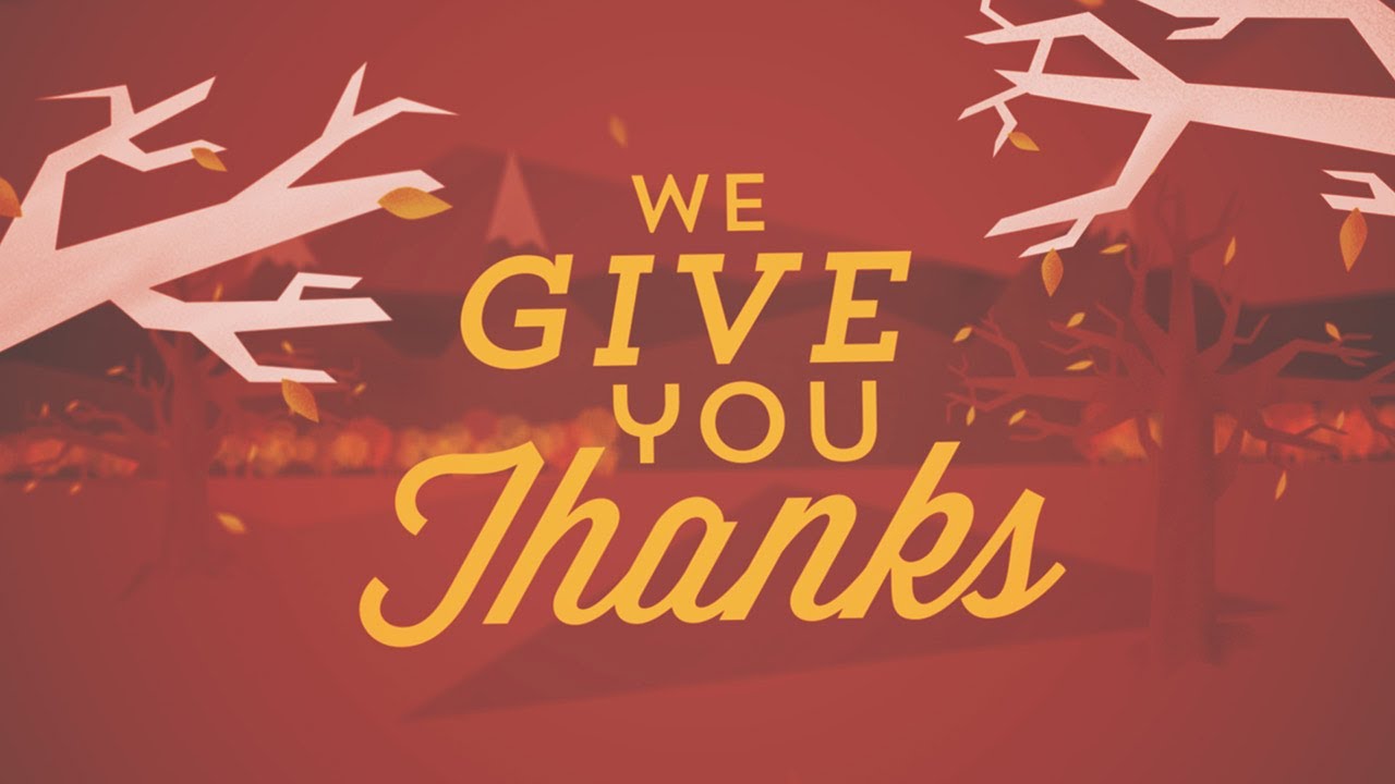 Thanksgiving Renewal