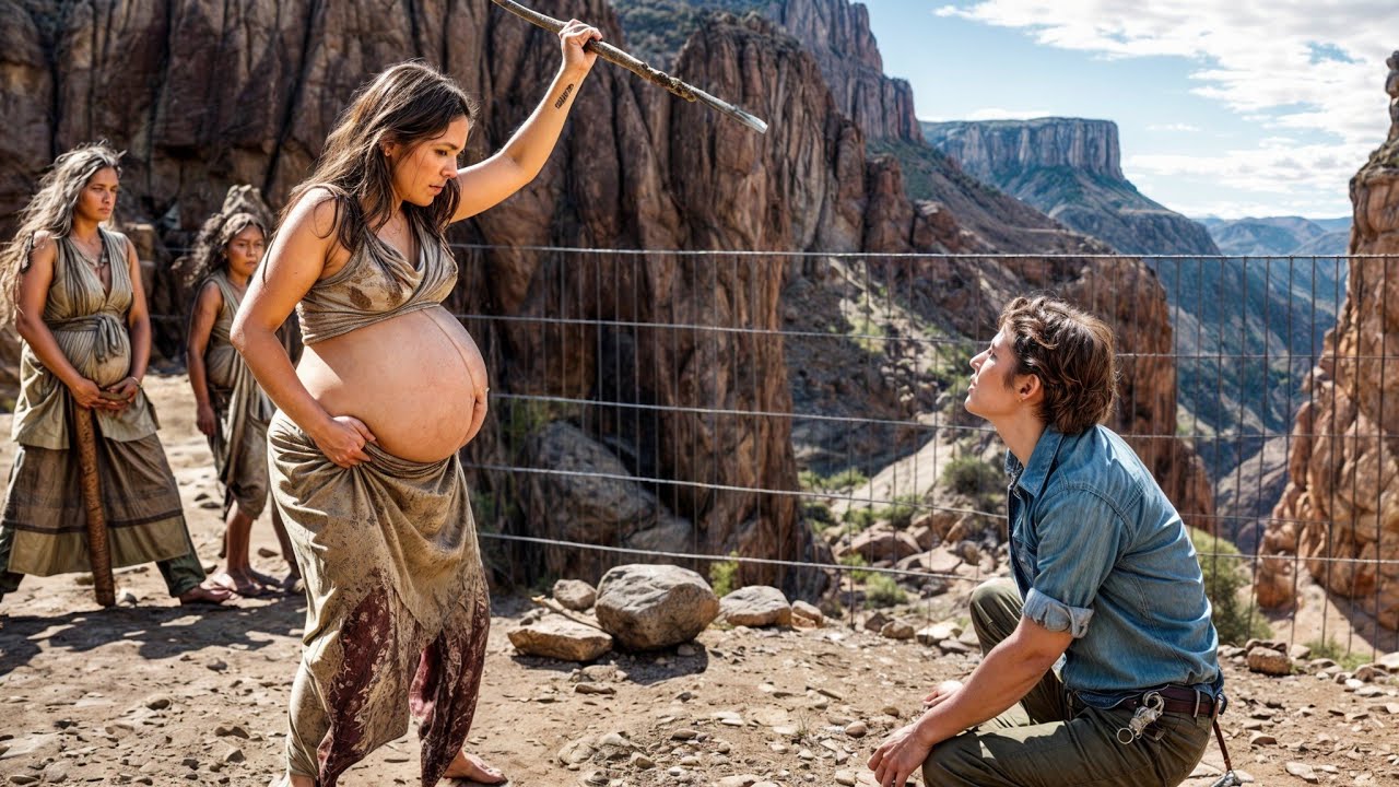 Man Is Trapped In A Canyon With Women Demanding Offspring From Him