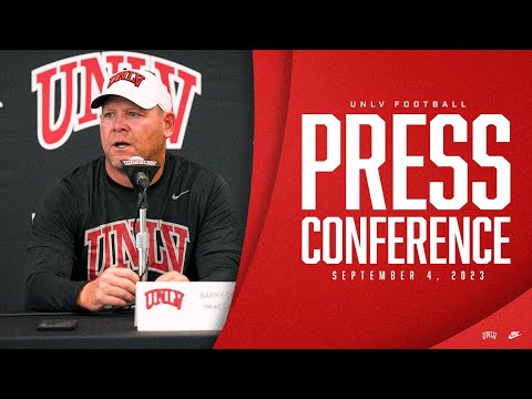 UNLV Football Press Conference - September 4, 2023