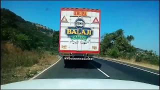 preview picture of video 'Kashedi Ghat | Road Timelapse | NH66 | Konkan'