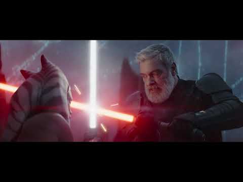 Ahsoka vs Baylan Skoll in Seatos Cliff