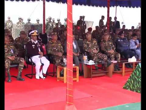 নোয়াখালীর স্বর্ণদ্বীপে সেনাবাহিনীর শীতকালীন মহড়া