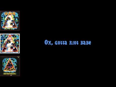 Def Leppard - "Run Riot" | Lyrics | HQ Audio