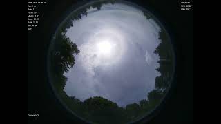 2026-06-03 All sky camera capture from Poiana Rusca Mountains, Romania
