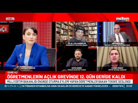 Eğitim-İş Genel Başkanı Kadem Özbay - Geniş Açı Programı - Meltem TV | EĞİTİM İŞ