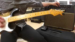 Video thumbnail for Bad Cat Hot Cat 30R 2014ver. Ch2 Fender Stratocaster by Heavy Gauge Guitars