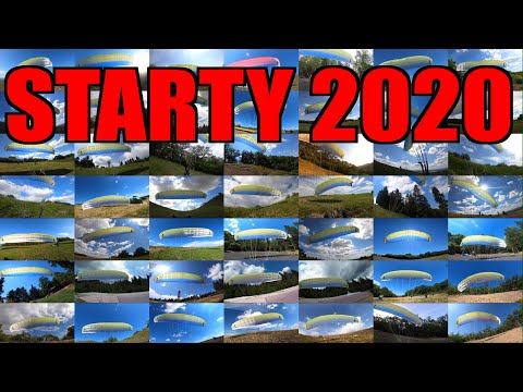 Paragliding - starty 2020
