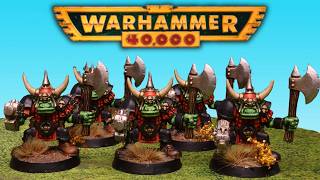 Working on my 2nd Ed Space Ork Army! Part 2