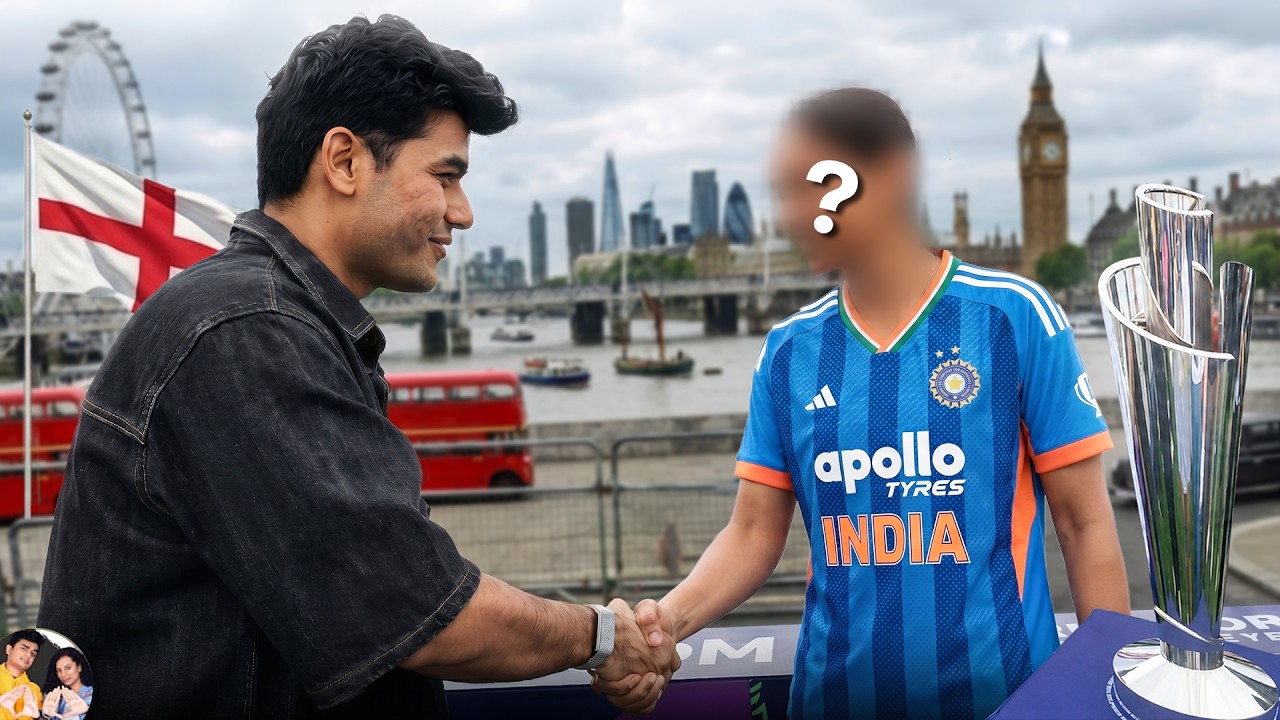 Going to ENGLAND To Meet The INDIAN TEAM | SlayyPop