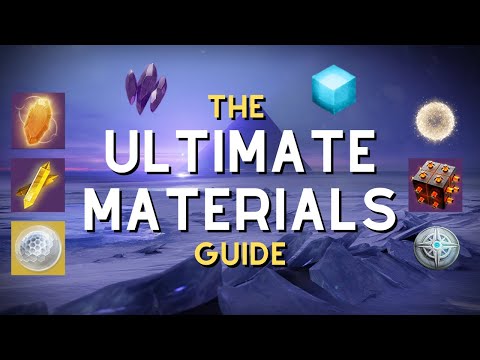 ULTIMATE Guide to the MOST IMPORTANT Materials & How to Get Them | Destiny 2: Season of the Splicer