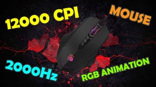 Bloody Mouse Gaming RGB Animation V8M MAX Ultra Core Activated