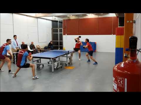 TDM CTT Molins de Rei - CTT L'Hospitalet Darrers jocs de dobles Kasimi/Minguell vs Gràcia/Muñoz