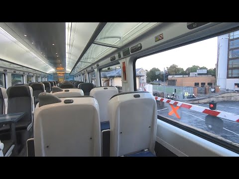 On Board an IE 22000 Class Intercity Train - Ashtown to Navan Road Parkway