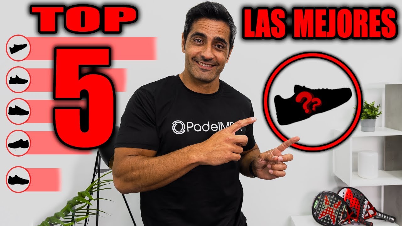 TOP 5: MEJORES ZAPATILLAS que he PROBADO | Test de Padel
