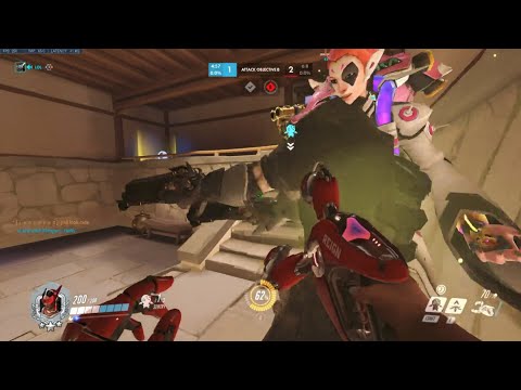 Overwatch Dafran Funniest Flex DPS Gameplay Ever!