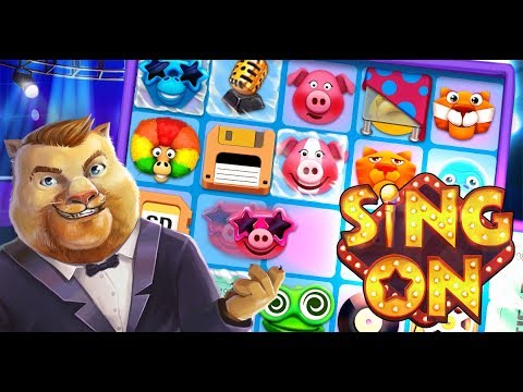 Sing On - match-3 game Video