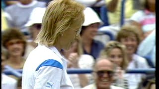US Open Throwback: Martina Navratilova vs. Gabriela Sabatini 1987 US Open QFs