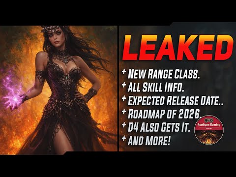 NEW CLASS WARLOCK LEAKED?! Expected Release Date & 2026 Roadmap - FINALLY GOOD NEWS!