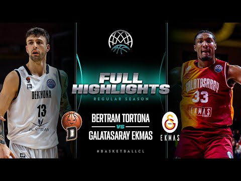 Bertram Derthona Tortona v Galatasaray EKMAS | Full Game Highlights | #BasketballCL 2023-24