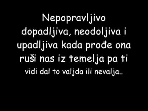 Nidza Bleja - Nepopravljivo Dopadljiva (Lyrics)