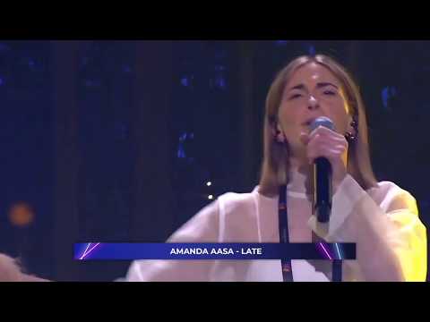 Amanda Aasa - Late (Rehearsal) Melodifestivalen 2020