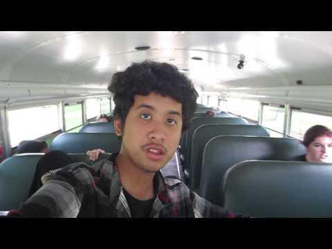 Inside The American Yellow School Bus!