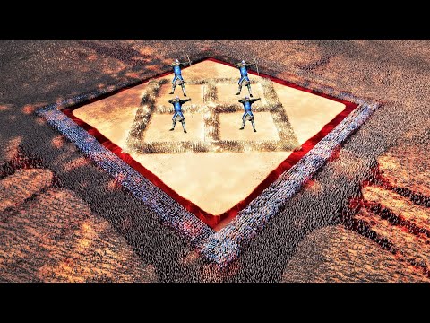 Can Gods & Humanity Survive 4 MILLION Zombies! - UEBS 2 | Ultimate Epic Battle Simulator 2