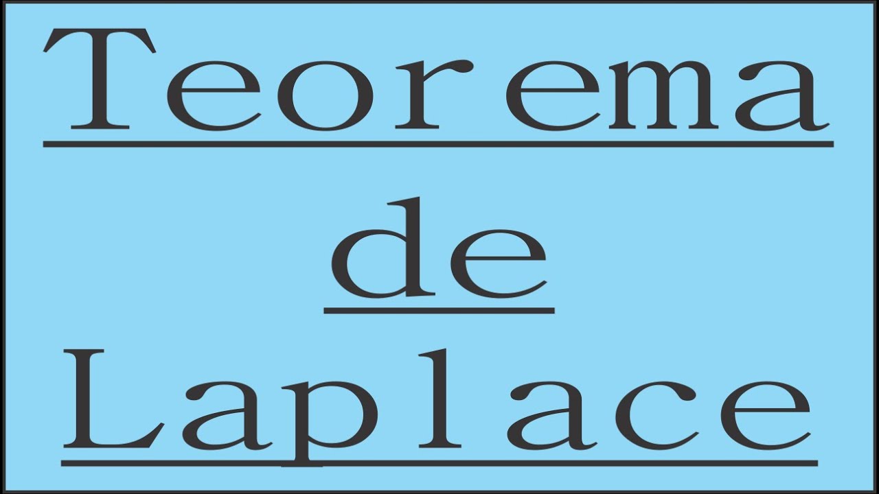 Teorema de Laplace