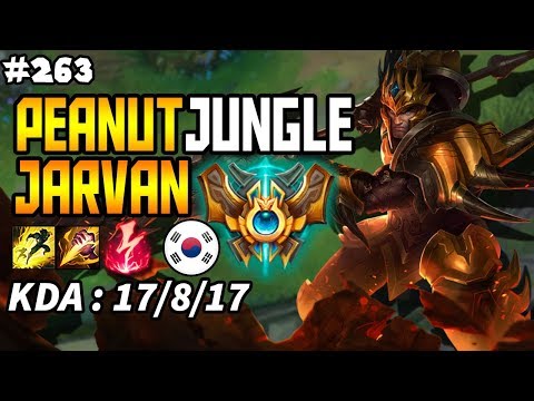 LZ Peanut Jarvan JUNGLE - KOREA CHALLENGER SEASON 8