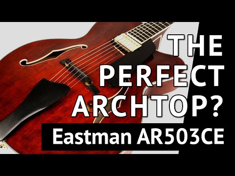 2021 Eastman AR503CE - Classic Truetone Gloss | 16'' Hollowbody Archtop Solid Spruce Top Jazz Guitar Seymour Duncan Seth Lover Humbucker Pickup 2.5kg | OHSC image 26