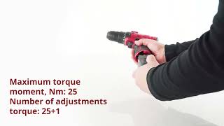 Li-ion Cordless Drill BD 1213-1 Li WORTEX LX