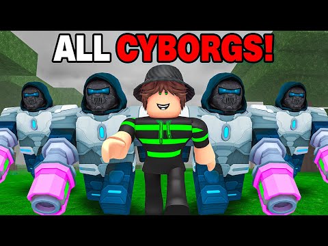 SPEEDRUNNING With 5 CYBORGS In 99 Nights In The Forest!