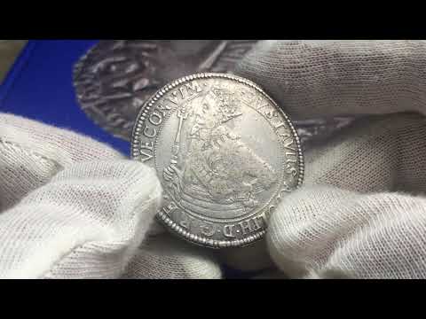 Gustav II Adolf, Riksdaler 1632 med felvända tre kronor från Roberto Delzanno Numismatik