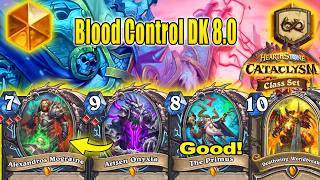 Triple Blood Herald Leech DK 8.0 Deck After Balance Patch At CATACLYSM Class Set | Hearthstone