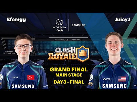 WCG 2019 GF | Clash Royale Final | Efemgg vs JuicyJ