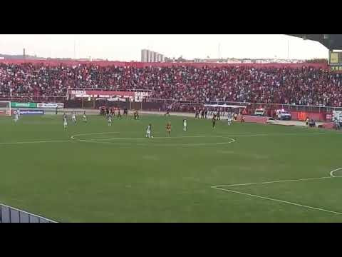 Torcida comemora o gol do Pouso Alegre FC contra o ASA de Arapiraca - Série D 2022