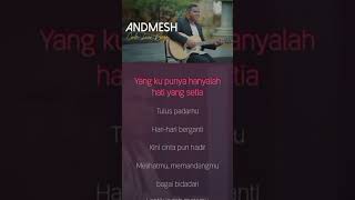 Download lagu Cinta Luar Biasa - Andmesh mp3