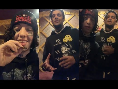Lil Xan and Smokepurpp In The Studio Trying To Make a Hit Live 8/6/19
