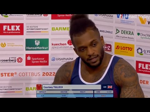 Top 3 in Men's Rings Final - 2022 Cottbus Gymnastics Apparatus World Cup