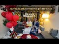 Farrhana Bhatt Receives Gifts From Her Fans Birthday Special