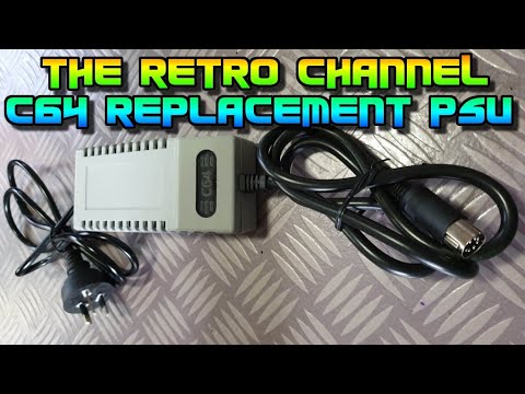 Commodore 64 Keelog replacement power supply review - a modern C64 power brick