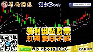 【大戶羅盤籌碼動能】 #謝宗霖0428，獲利出點股票 打帶跑日子旺 (圖)