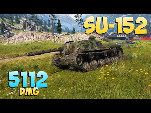 SU-152 - 6 Kills 5.1K DMG - Little warrior! - World Of Tanks